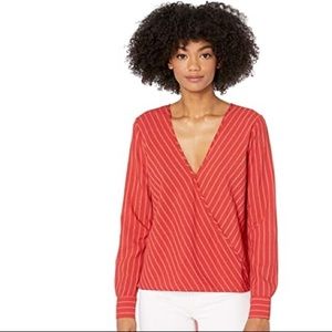 NEW BCBG Wrap Blouse